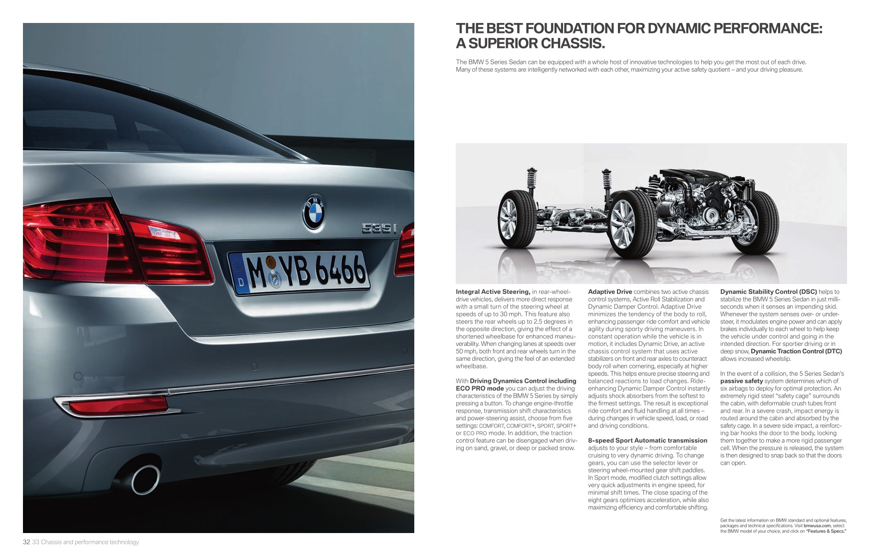 2014 BMW 5-Series Brochure Page 24